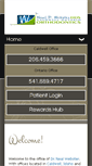 Mobile Screenshot of caldwellorthodontics.com